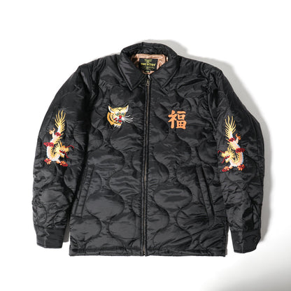 Houston Nylon Vietnam Tiger Quilted Jacket