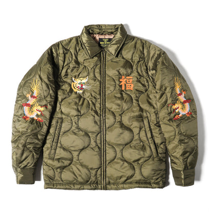 Houston Nylon Vietnam Tiger Quilted Jacket