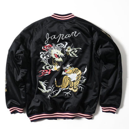Houston Velveteen Dragon Tiger Souvenir Jacket