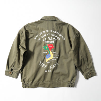 Houston Vietnam Map Hell Ladies Jacket