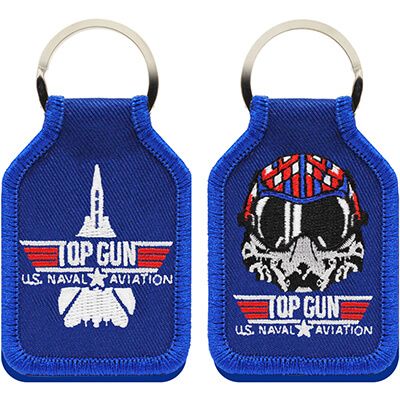US Military Navy Top Gun Key Ring