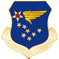 US Military Air Force Alaskan Air Command Pin