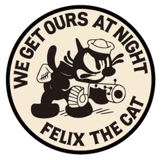 RTB VF-31 Tomcatters "We Get Ours At Night" Felix the Cat Patch