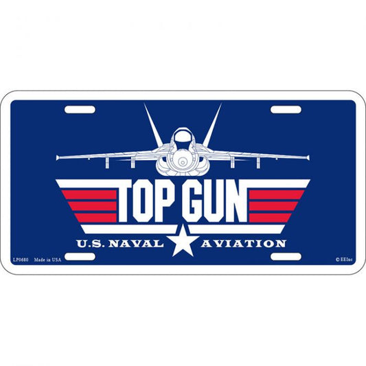 US Military Navy Top Gun Plate