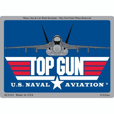 US Military Naval F/A-18 Top Gun Aviation Sticker