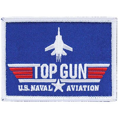 US Military Naval Top Gun Star Shield Patch