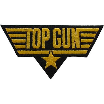 US Military Naval Top Gun Shield Patch
