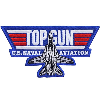 US Military Naval Top Gun F-14 Jet Patch