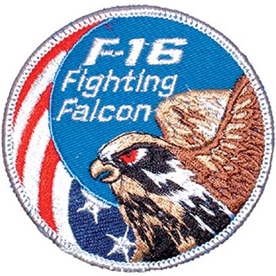 US Military F-16 Fighting Falcon Patch