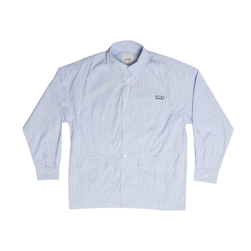 RTB Production Souvenir Striped Overshirt