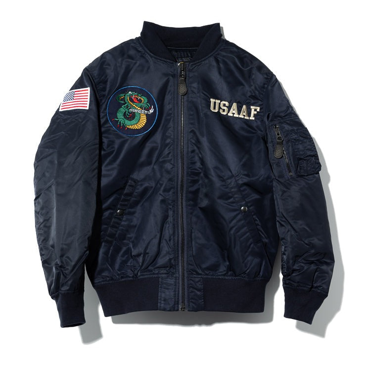Houston Custom MA-1 F-15 Eagle Embroidery Jacket (7103488065720)