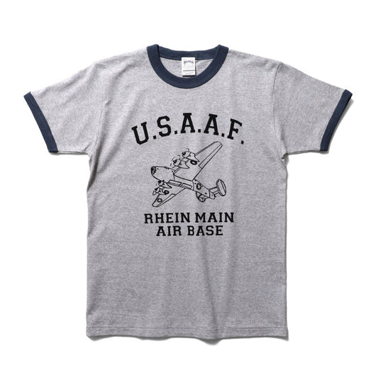 Houston Printed Ringer US Air Force Tee