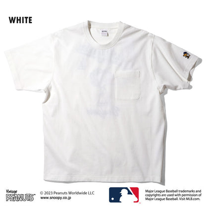 Houston Peanuts Snoopy x MLB Embroidery Tee
