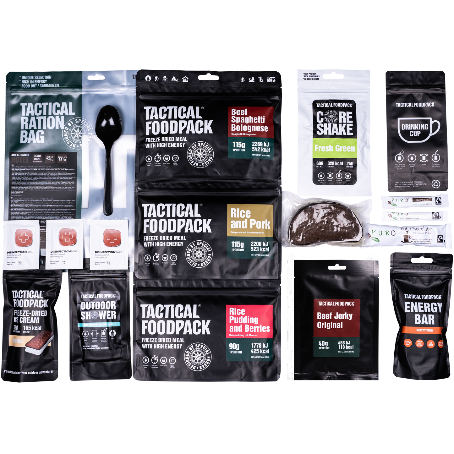 Tactical Solution OÜ 3 Meal Ration Pack