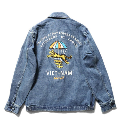 Houston Denim Vietnam Parachute Jacket