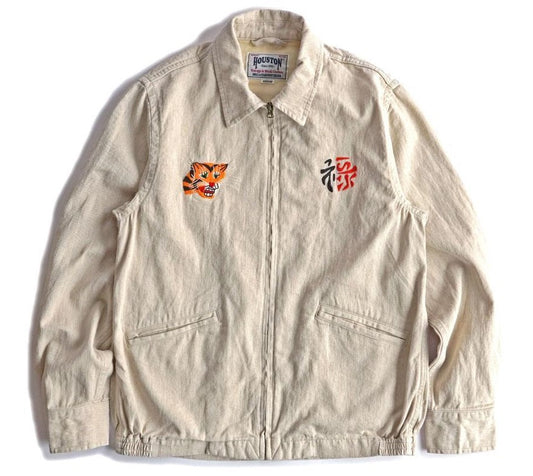 Houston Cotton Linen Vietnam Map Jacket