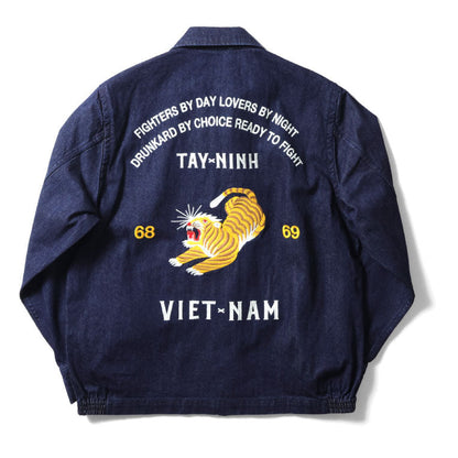 Houston Denim Vietnam Tiger Jacket