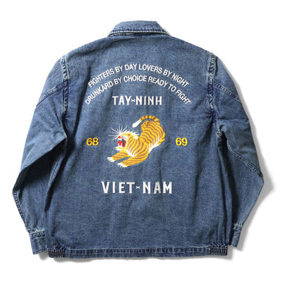 Houston Denim Vietnam Tiger Jacket