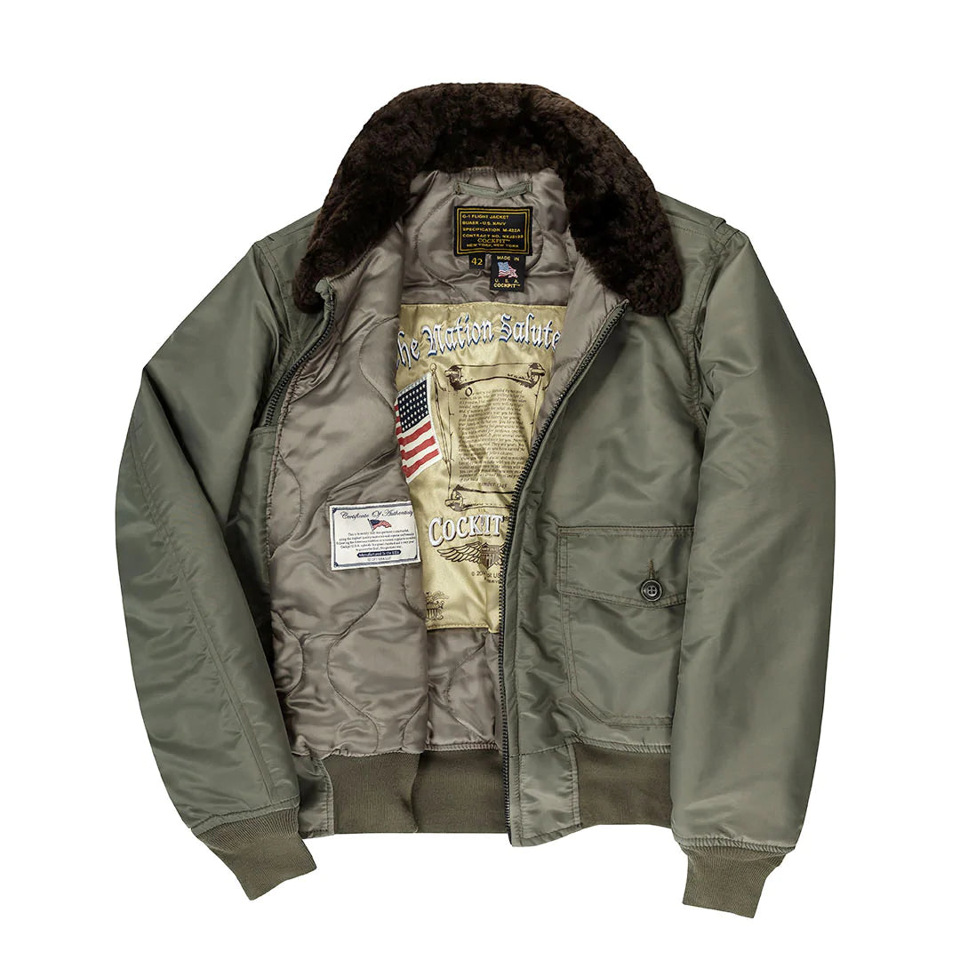 Cockpit USA G-1 US Fighter Weapons Jacket