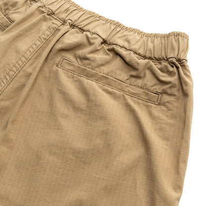 Houston Cotton Rip Baggy Shorts Khaki / L (Large) (7103485870264)