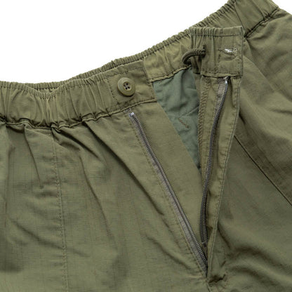 Houston Cotton Rip Baggy Shorts Khaki / L (Large) (7103485870264)