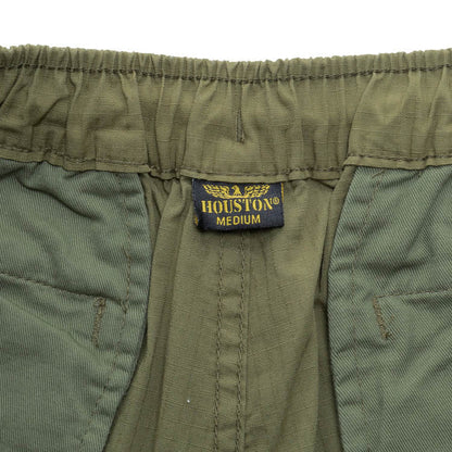 Houston Cotton Rip Baggy Shorts Khaki / L (Large) (7103485870264)