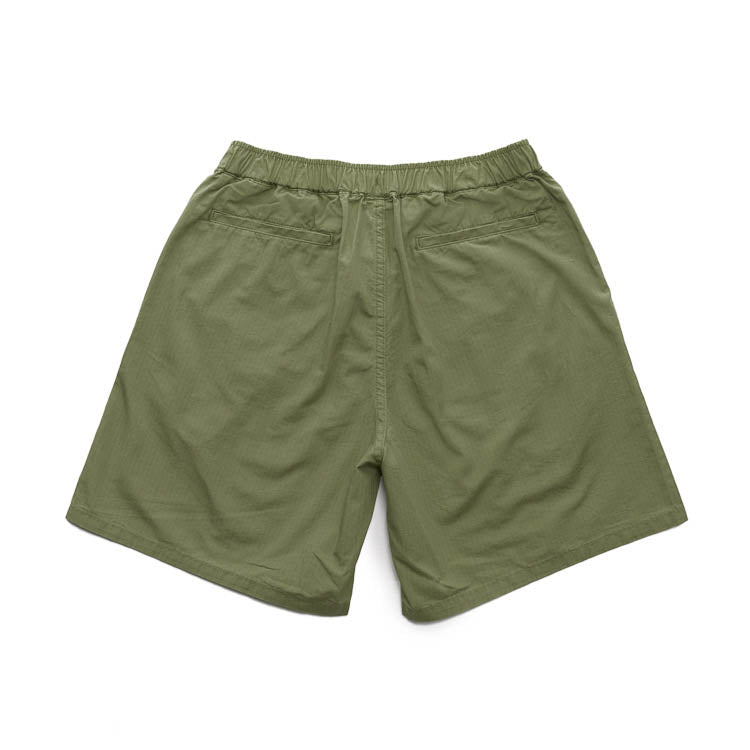 Houston Cotton Rip Baggy Shorts Khaki / L (Large) (7103485870264)