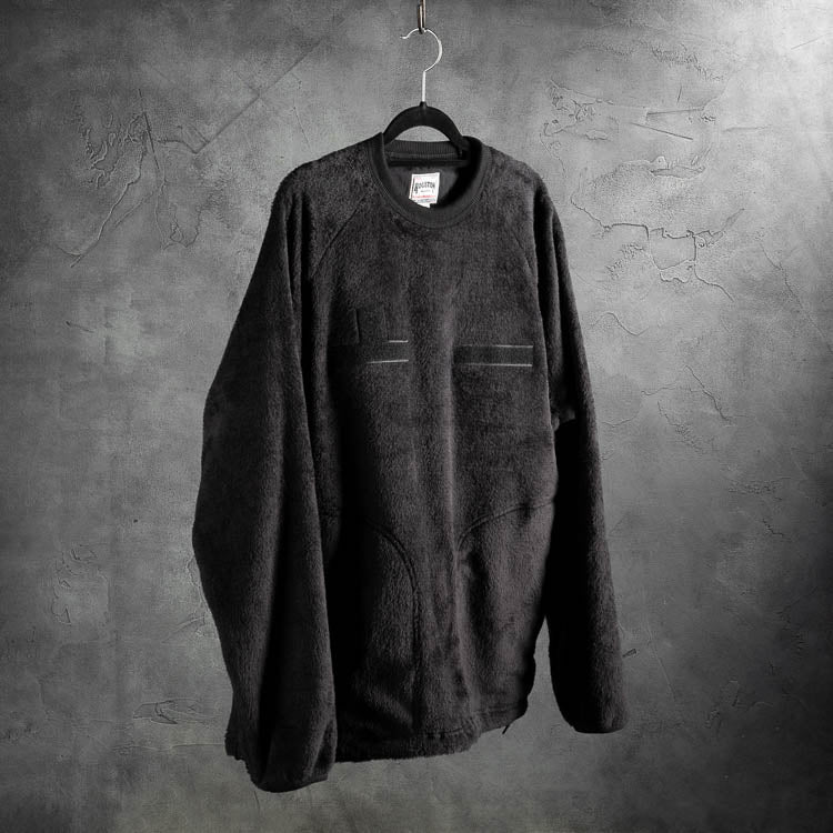 Houston Crew Neck Fleece Jacket Olive Drab / L (Large) (7103486853304)