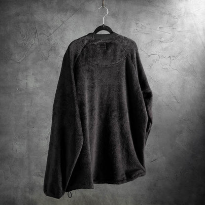 Houston Crew Neck Fleece Jacket Olive Drab / L (Large) (7103486853304)