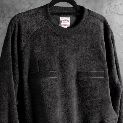 Houston Crew Neck Fleece Jacket Olive Drab / L (Large) (7103486853304)