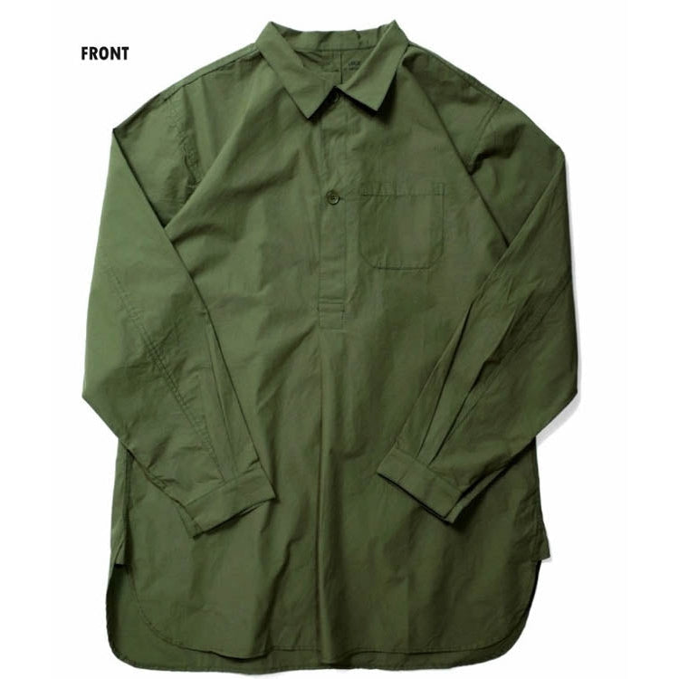 Houston Heavy Poplin Sleeping Shirt Navy / XL (X-Large) (7103487312056)