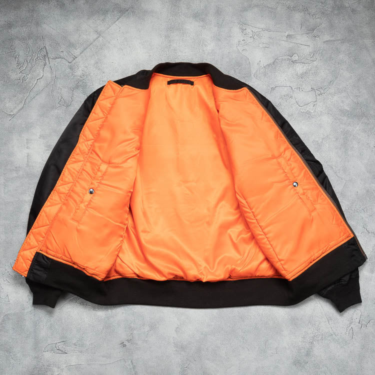Houston MA-1 Flight Jacket Black / L (Large) (7103487606968)