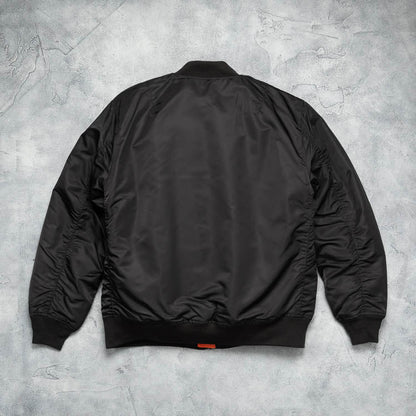 Houston MA-1 Flight Jacket Black / L (Large) (7103487606968)