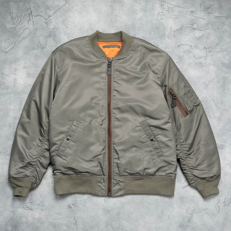 Houston MA-1 Flight Jacket Black / L (Large) (7103487606968)
