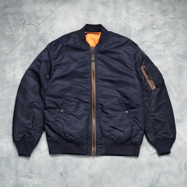 Houston MA-1 Flight Jacket Black / L (Large) (7103487606968)