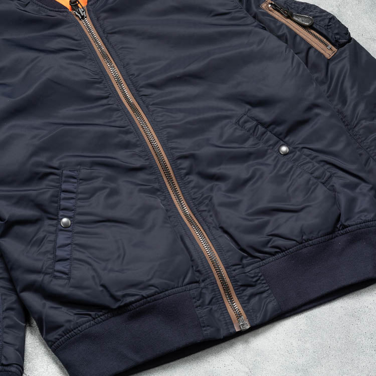 Houston MA-1 Flight Jacket Black / L (Large) (7103487606968)