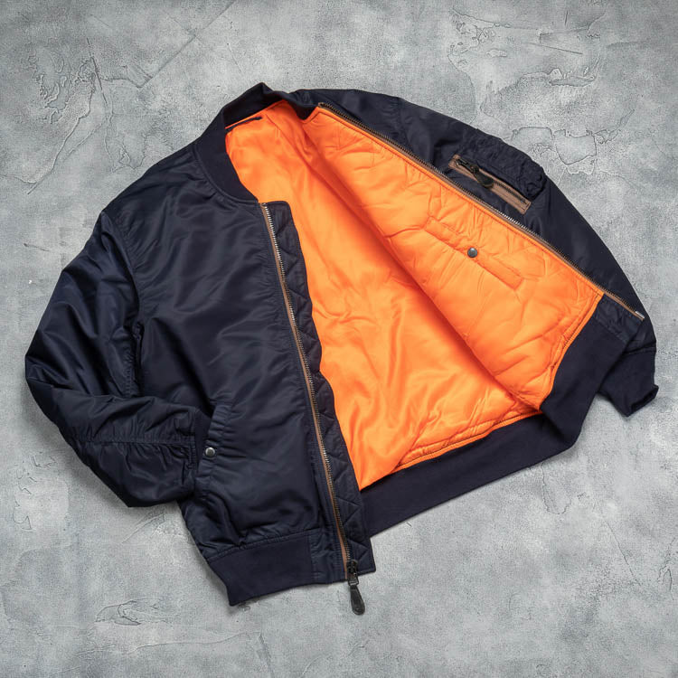 Houston MA-1 Flight Jacket Black / L (Large) (7103487606968)