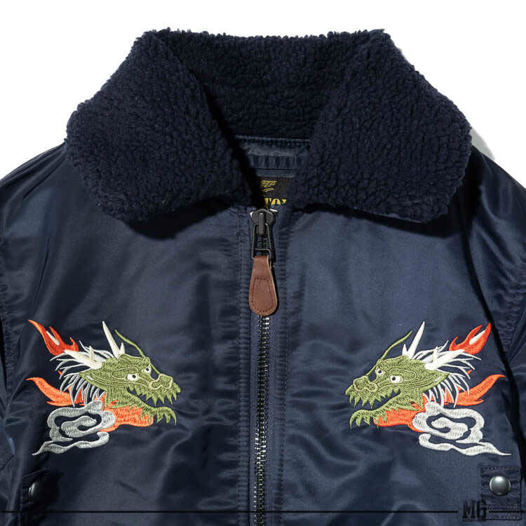 Houston Custom Japan Embroidery Jacket Olive Drab / XL (X-Large) (7103488426168)