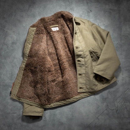 Houston Custom N-1 Deck Jacket Tan / 42 (7103489015992)