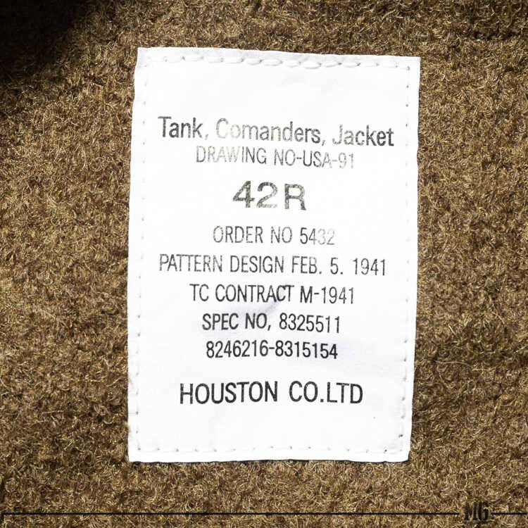 Houston Tanker Jacket Tan / 36 (7103489704120)