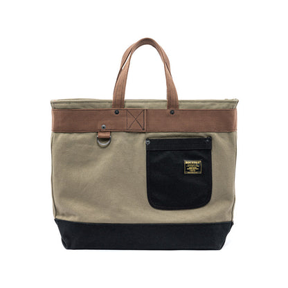 Houston Canvas Pocket Tote Bag