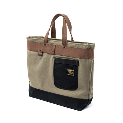 Houston Canvas Pocket Tote Bag