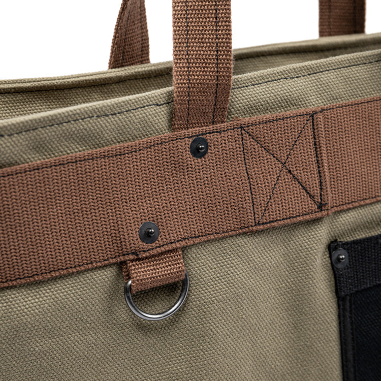 Houston Canvas Pocket Tote Bag