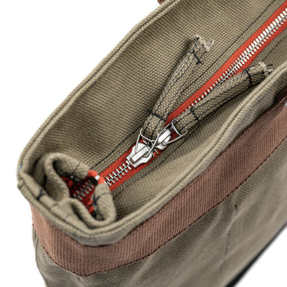 Houston Canvas Pocket Tote Bag