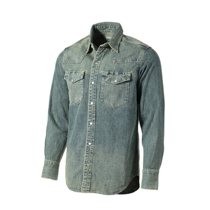 Houston US Style Denim Western Shirt