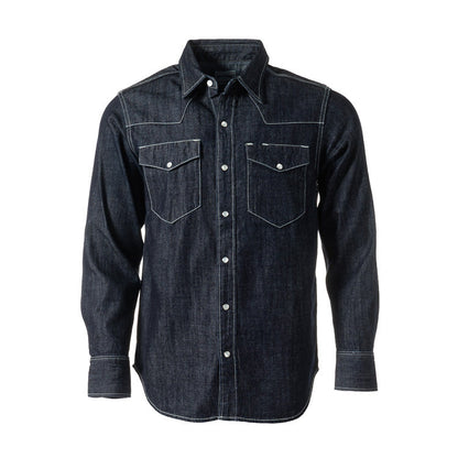 Houston US Style Denim Western Shirt