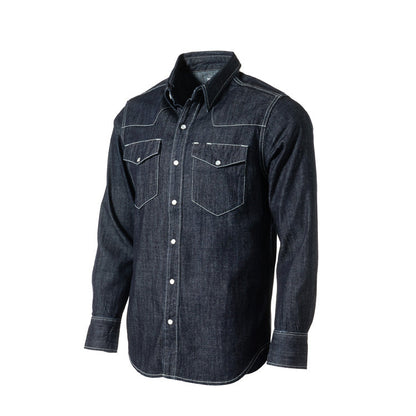 Houston US Style Denim Western Shirt