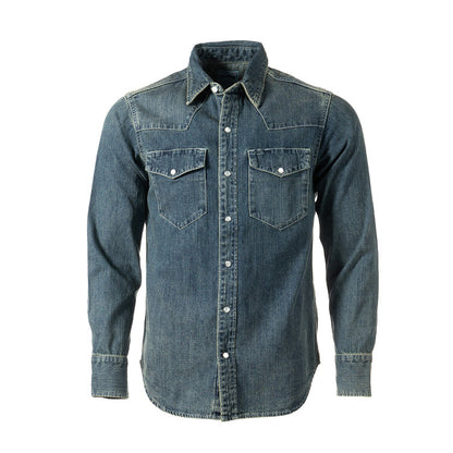 Houston US Style Denim Western Shirt