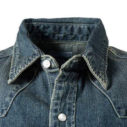 Houston US Style Denim Western Shirt