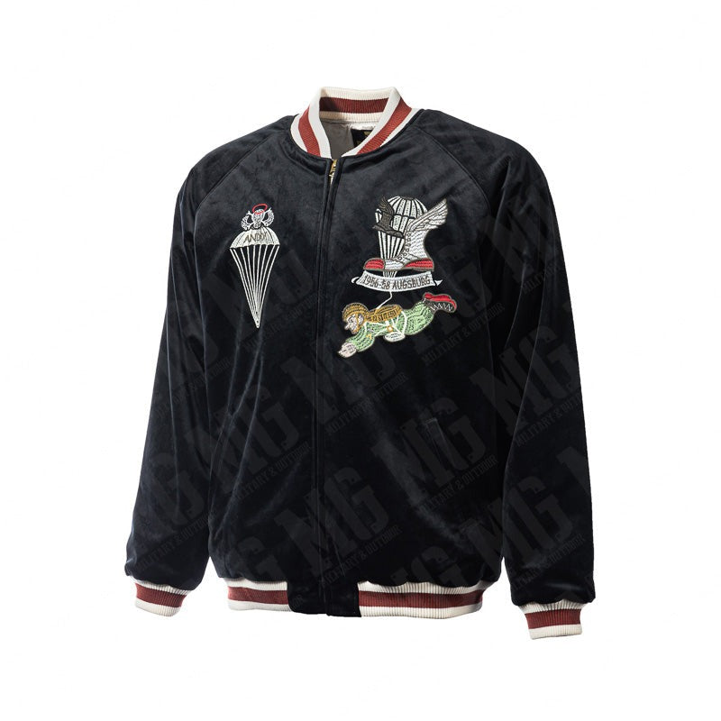 Houston Velveteen Paratrooper Souvenir Jacket